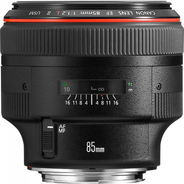 Canon 85mm f/1.2L II