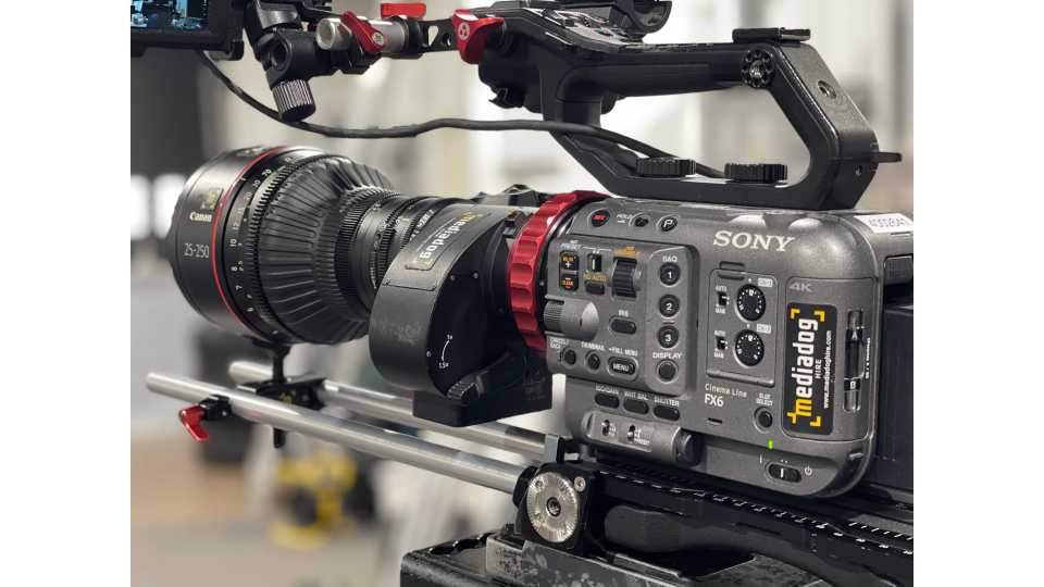 Sony FX6 with Zoom Lens